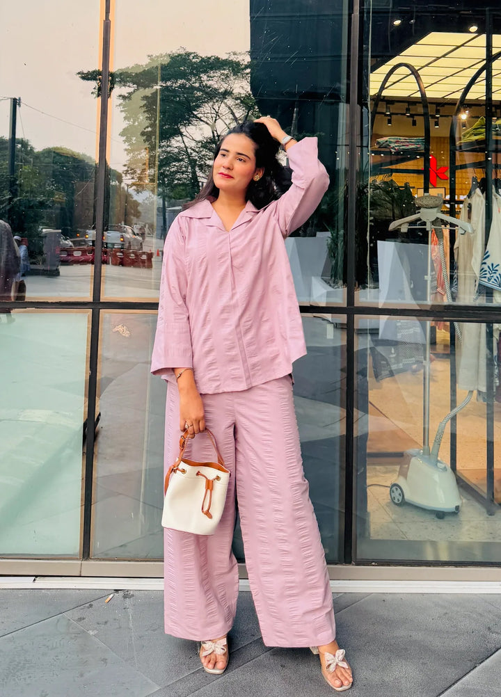 Urban Cut Women Pret Embroidered 2 Piece Smart Fit Cotton Co-Ord Set C0230 - Summer Collection