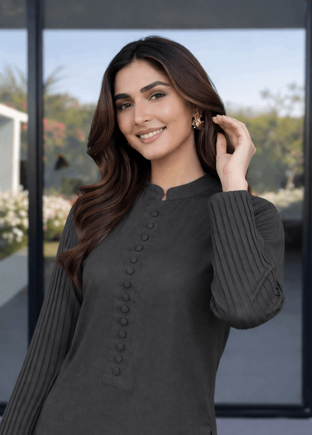 Silcot Women Pret Solids Linen 2 Piece Suit Urban Loom - Summer Collection