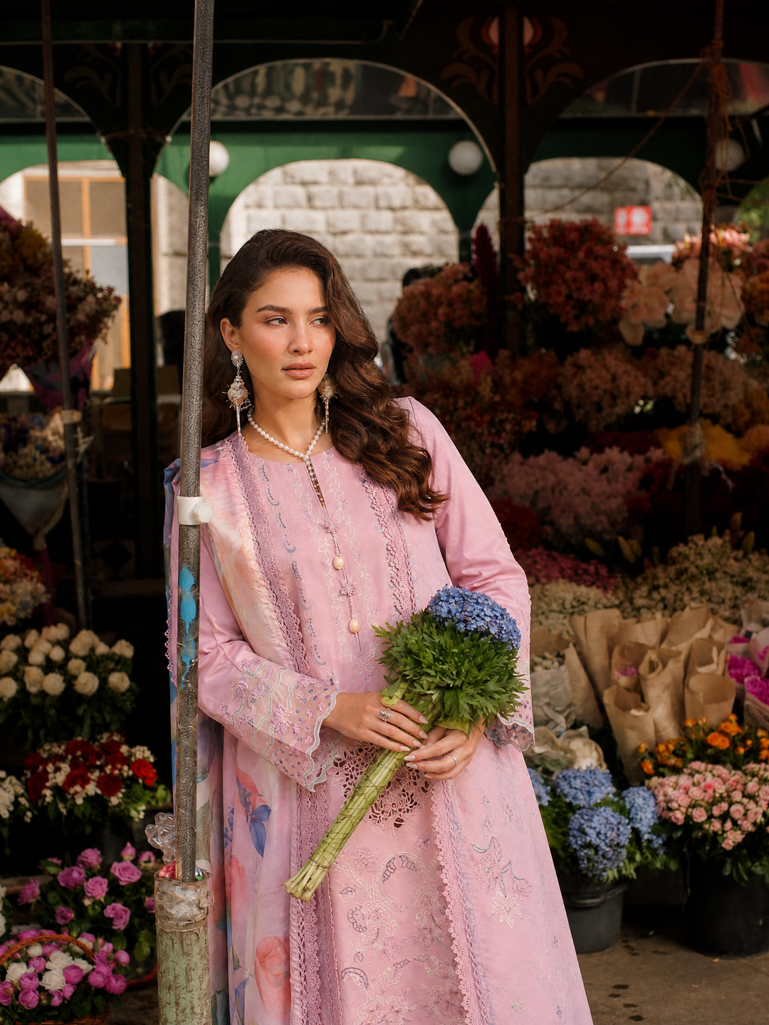 Florence by Rang Rasiya Unstitched Embroidered Lawn 3 Piece Suit RR26UFL Manha - Summer Collection