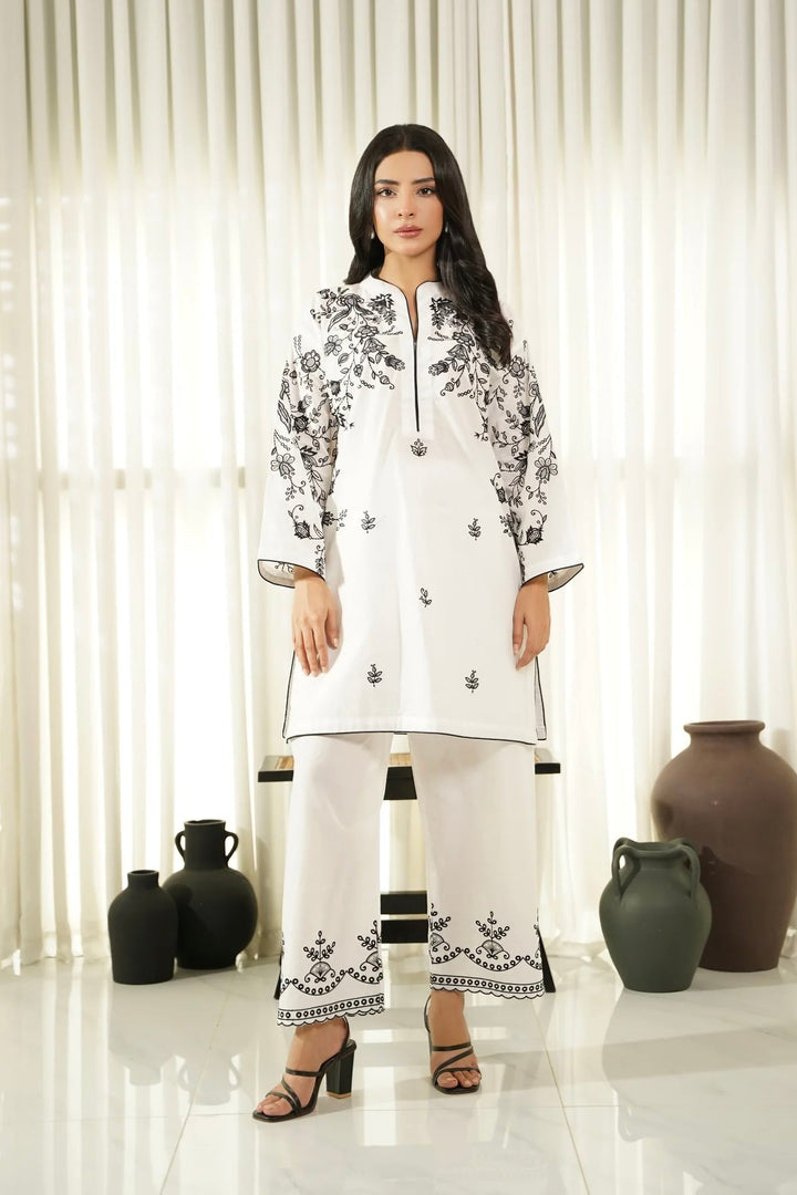 Dhaga Women Pret Embroidered 2 Piece cotton Lumi SS25DSE115 - Summer Collection