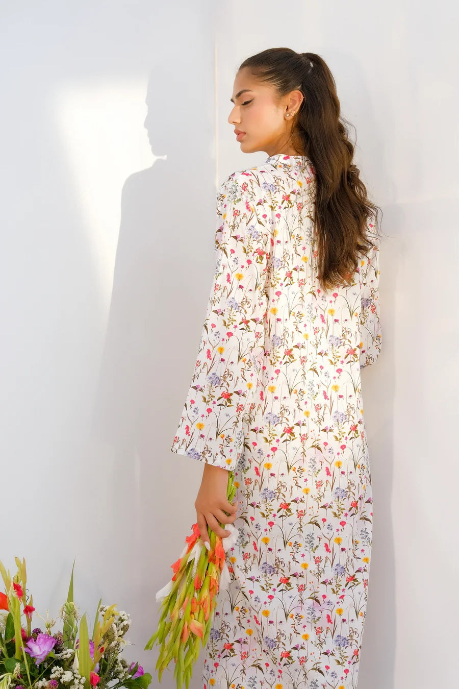 Dhaga Women Pret Printed 2 Piece Lawn Matching Separate FW24DSP002 - Summer Collection