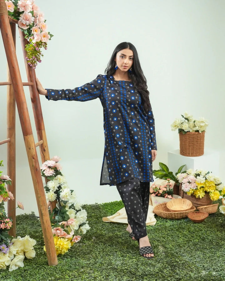 Dhaga Women Pret Printed 2 Piece Lawn Matching Separate FW24DSP0042 - Summer Collection