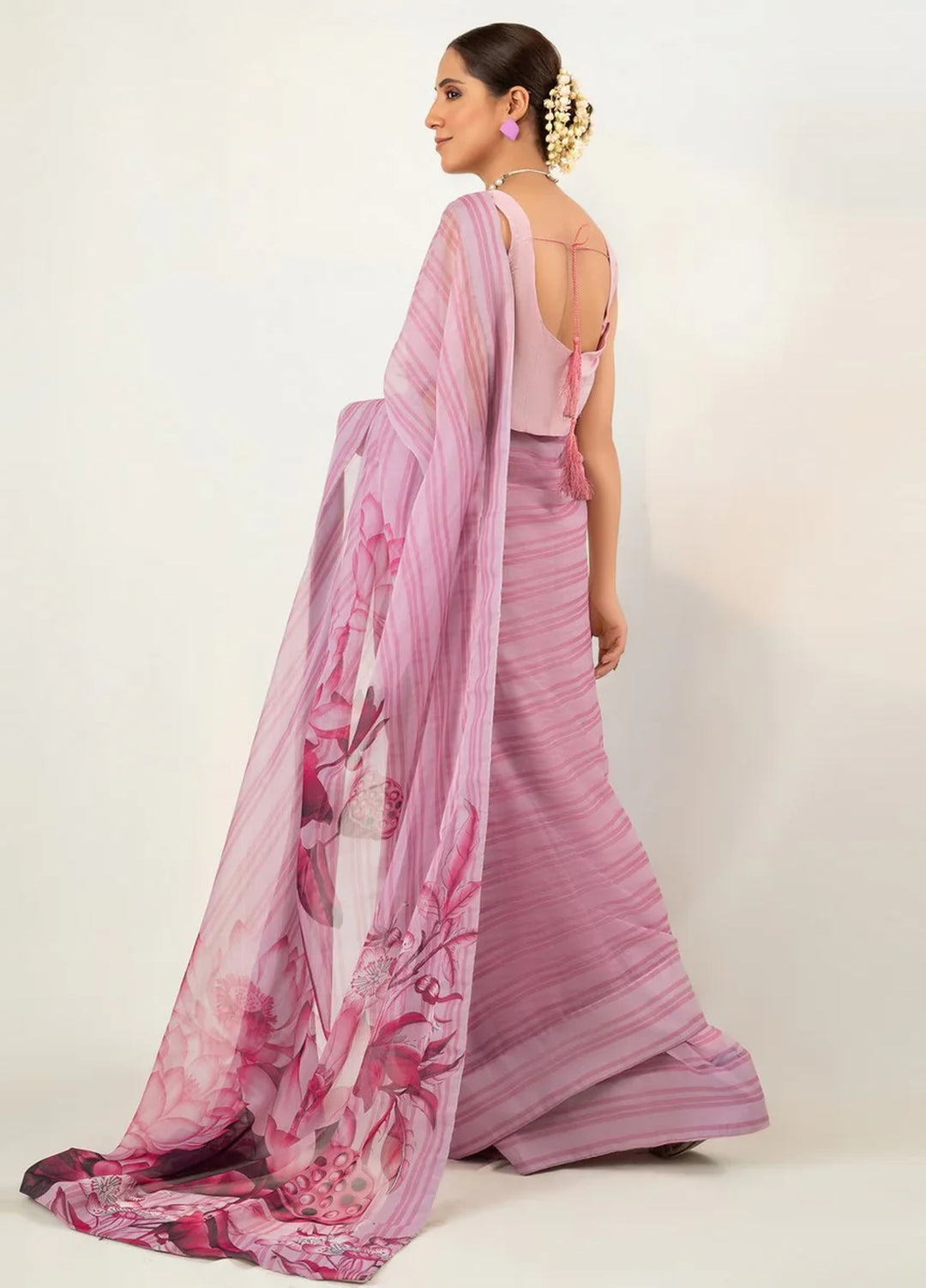 Imran Aftab RTW Printed Chiffon 3 Piece Suit IASC 12 - Festive Collection