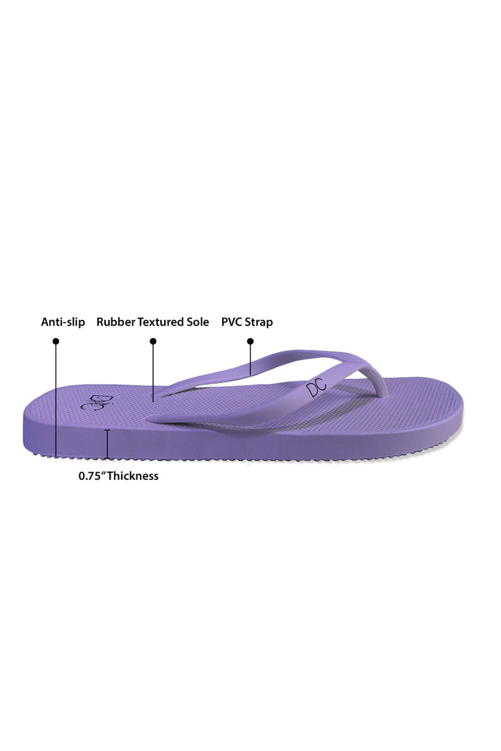 Divinely Crafted Women Flip Flops Violet WR-VIO - Summer Collection
