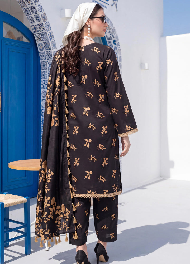 Coco by Al Zohaib Unstitched Printed Cambric 3 Piece Suit AZ26UCC D-02 - Casual Collection