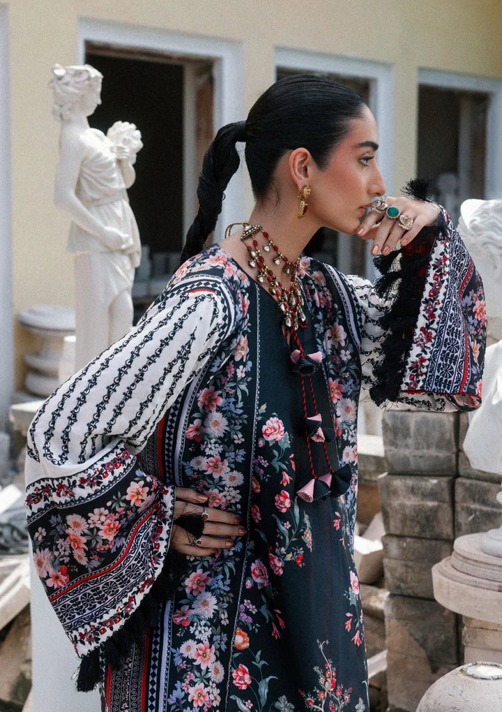 Lady Aik by AIK Atelier Unstitched Printed Silk 2 Piece Suit AIK26ULA 02 - Festive Collection