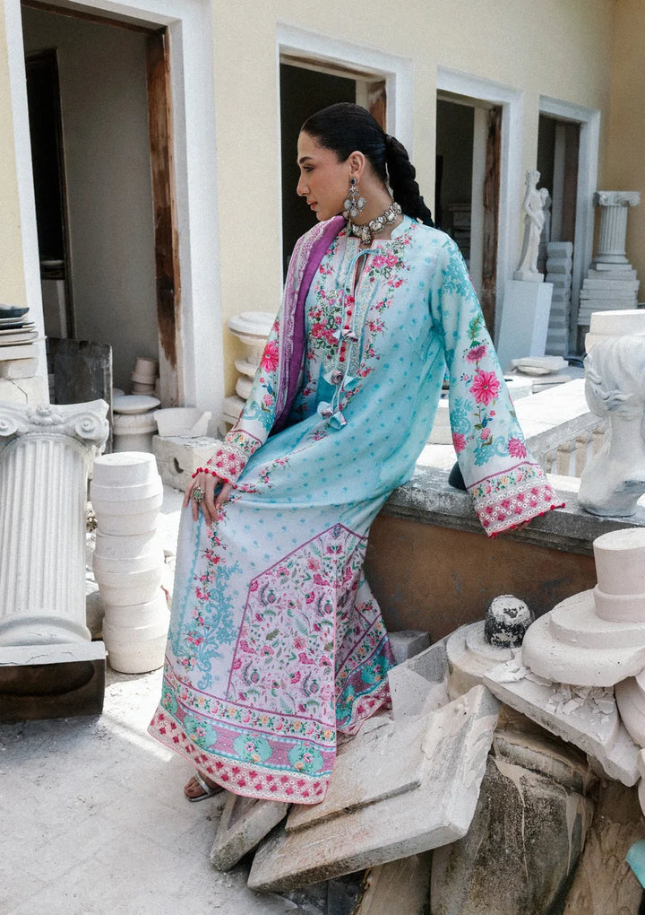 Lady Aik by AIK Atelier Unstitched Embroidered Silk 3 Piece Suit AIK26ULA 03 - Festive Collection