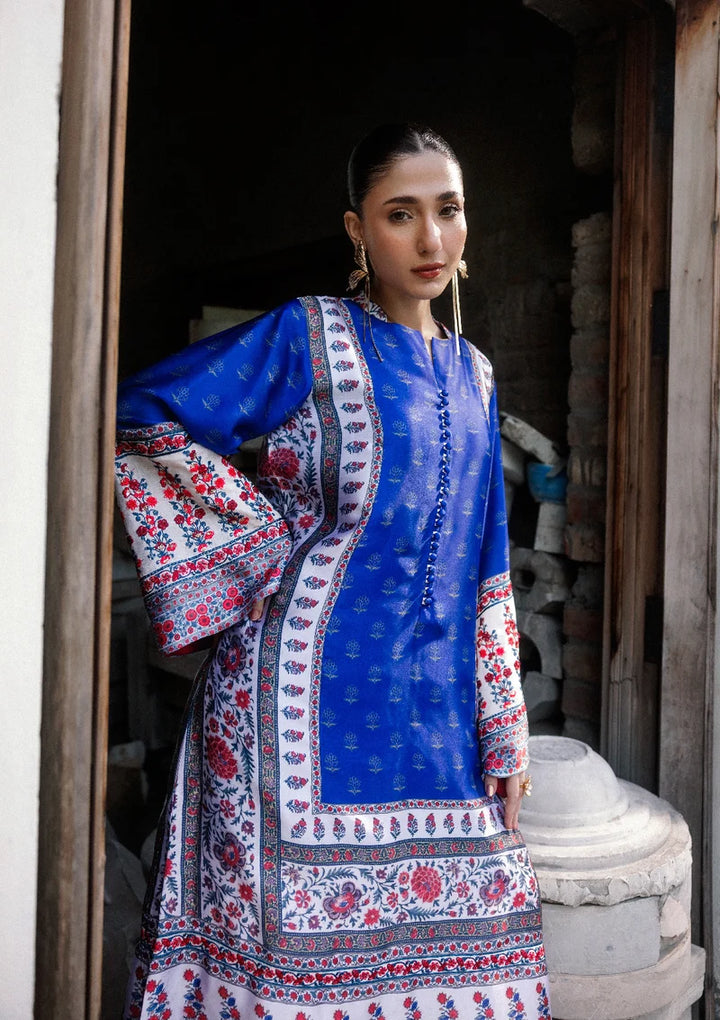 Lady Aik by AIK Atelier Unstitched Printed Silk 2 Piece Suit AIK26ULA 06 - Festive Collection
