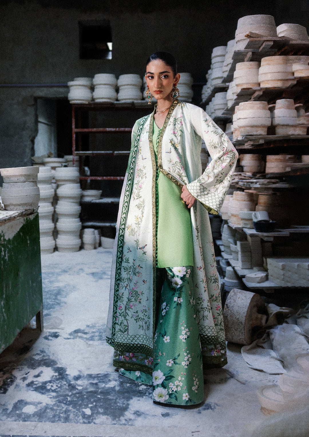 Lady Aik by AIK Atelier Unstitched Printed Crepe 3 Piece Suit AIK26ULA 07 - Festive Collection