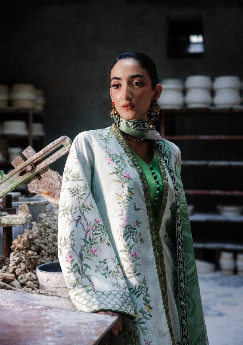 Lady Aik by AIK Atelier Unstitched Printed Crepe 3 Piece Suit AIK26ULA 07 - Festive Collection