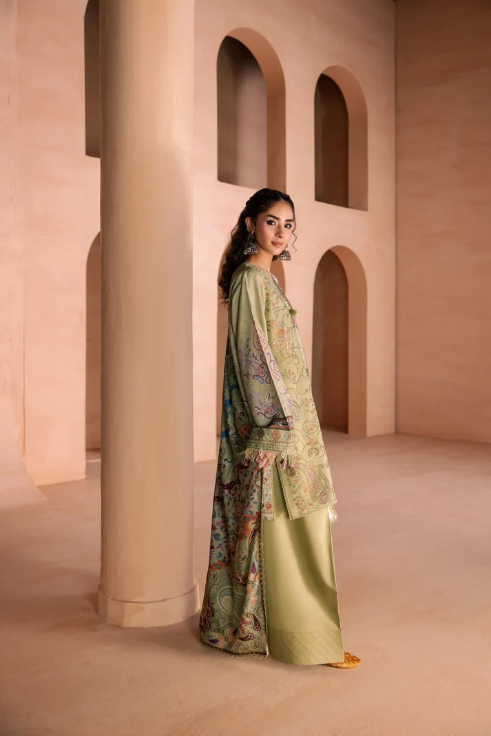 One Nation by Florent Unstitched Embroidered Viscose 3 Piece Suit FL26UON Nuri - Casual Collection