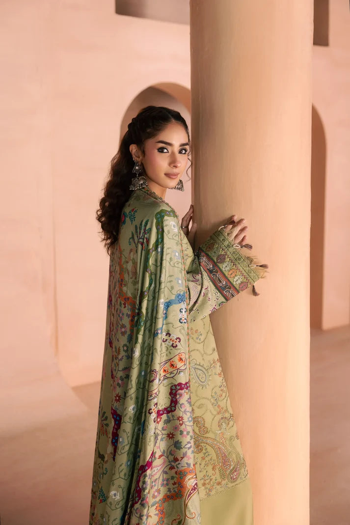 One Nation by Florent Unstitched Embroidered Viscose 3 Piece Suit FL26UON Nuri - Casual Collection