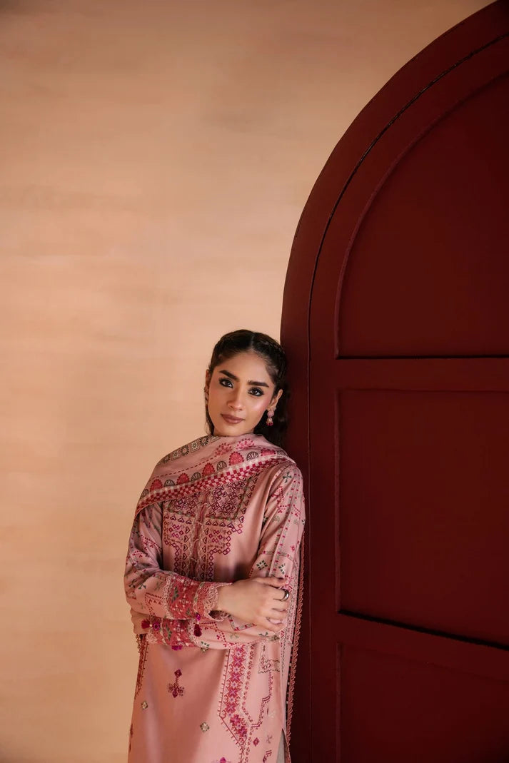 One Nation by Florent Unstitched Embroidered Viscose 3 Piece Suit FL26UON Zimal - Casual Collection