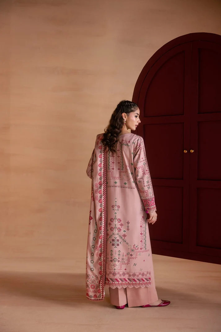 One Nation by Florent Unstitched Embroidered Viscose 3 Piece Suit FL26UON Zimal - Casual Collection