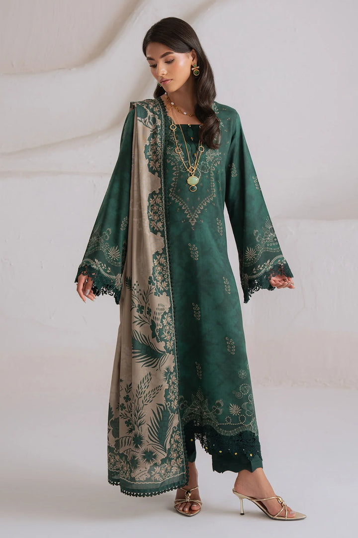 Signature Prints by Nureh Unstitched Printed Viscose 3 Piece Suit NU26UVP SP-215 - Winter Collection