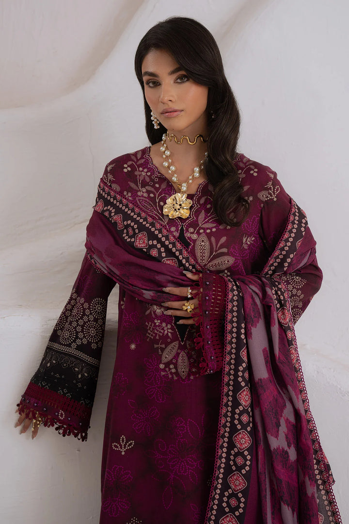Signature Prints by Nureh Unstitched Printed Viscose 3 Piece Suit NU26UVP SP-216 - Winter Collection