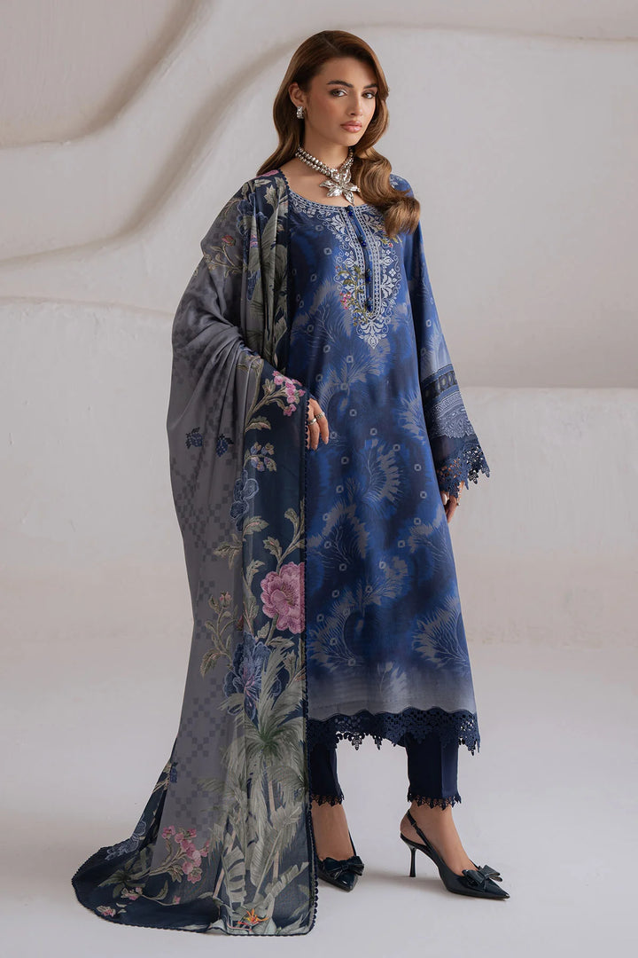 Signature Prints by Nureh Unstitched Printed Viscose 3 Piece Suit NU26UVP SP-217 - Winter Collection