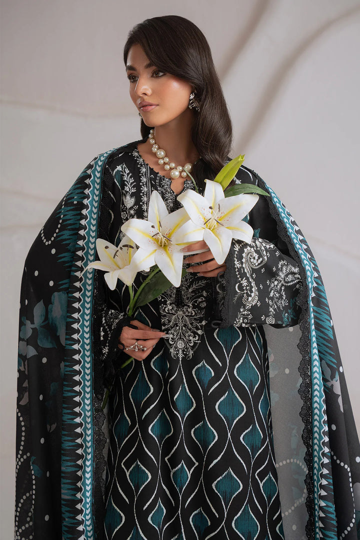 Signature Prints by Nureh Unstitched Printed Viscose 3 Piece Suit NU26UVP SP-220 - Winter Collection