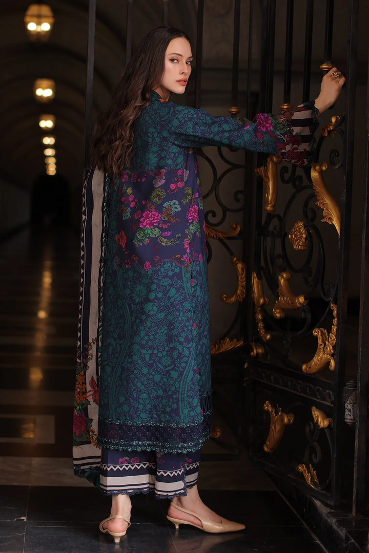 Aniiq by Charizma Unstitched Embroidered Linen 3 Piece Suit CHR26UAL ANW7-17 - Casual Collection