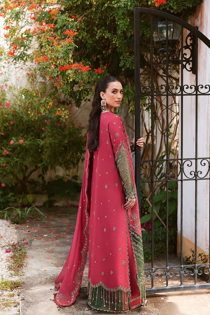 Lumiere by Saira Rizwan Unstitched Embroidered Korean Silk 3 Piece Suit SR26ULF Estella SRL26-07 - Festive Collection