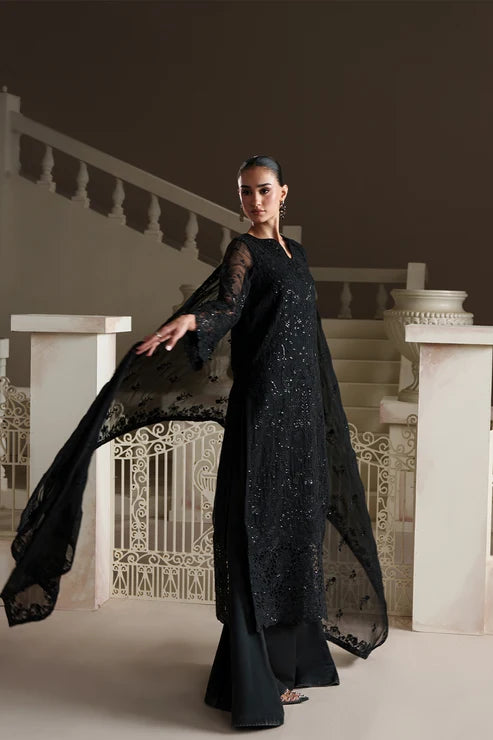 Modern Heirloom by Emaan Adeel Unstitched Embroidered Chiffon 3 Piece Suit EA26UMH Ottilie - Festive Collection