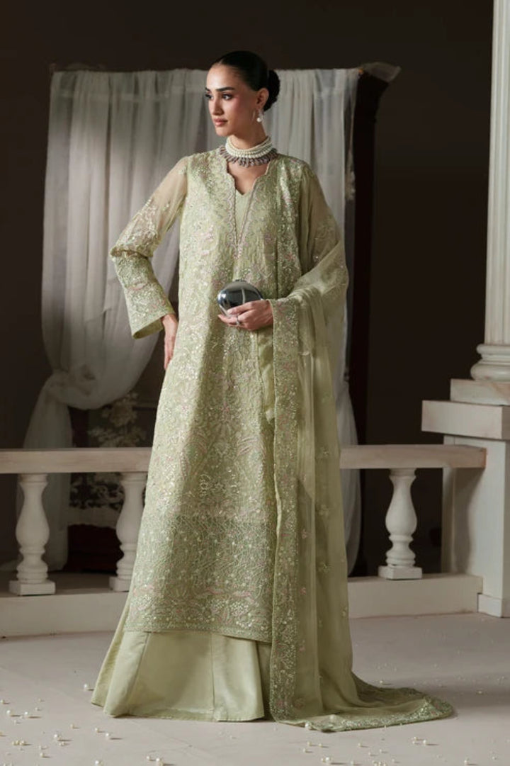 Modern Heirloom by Emaan Adeel Unstitched Embroidered Chiffon 3 Piece Suit EA26UMH Modern Belle - Festive Collection