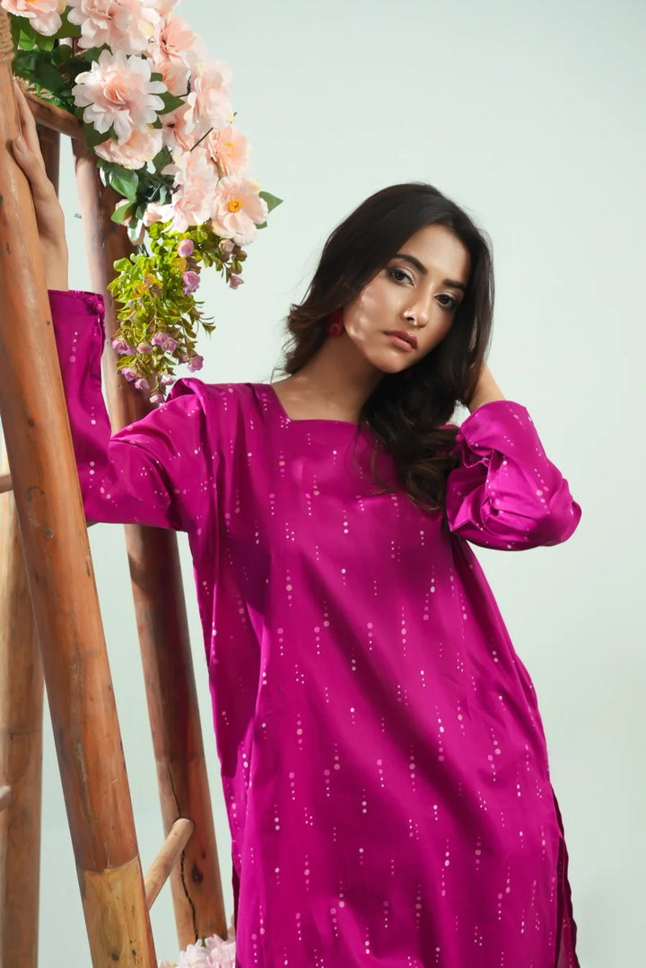 Dhaga Women Pret Printed 2 Piece Lawn Matching Separate FW24DSP0046 - Summer Collection