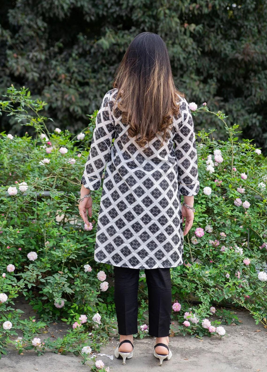 73 Degree East Casual Pret  Lawn Shirt A-996