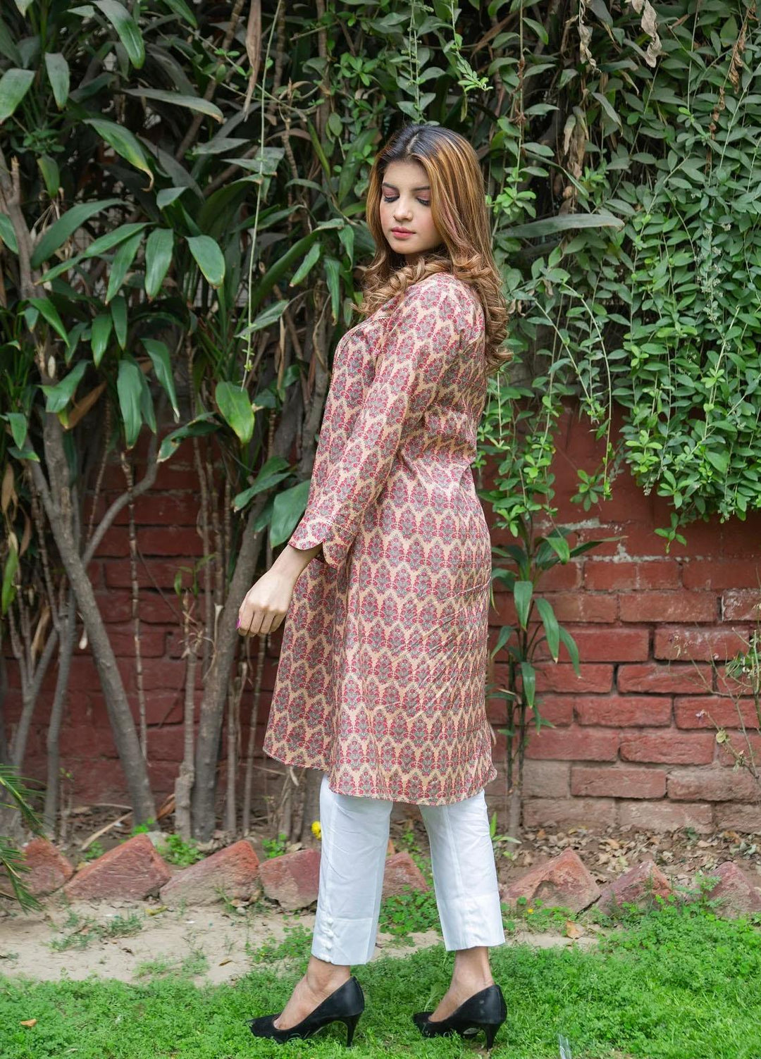 73 Degree East Casual Pret  Lawn Shirt A-992