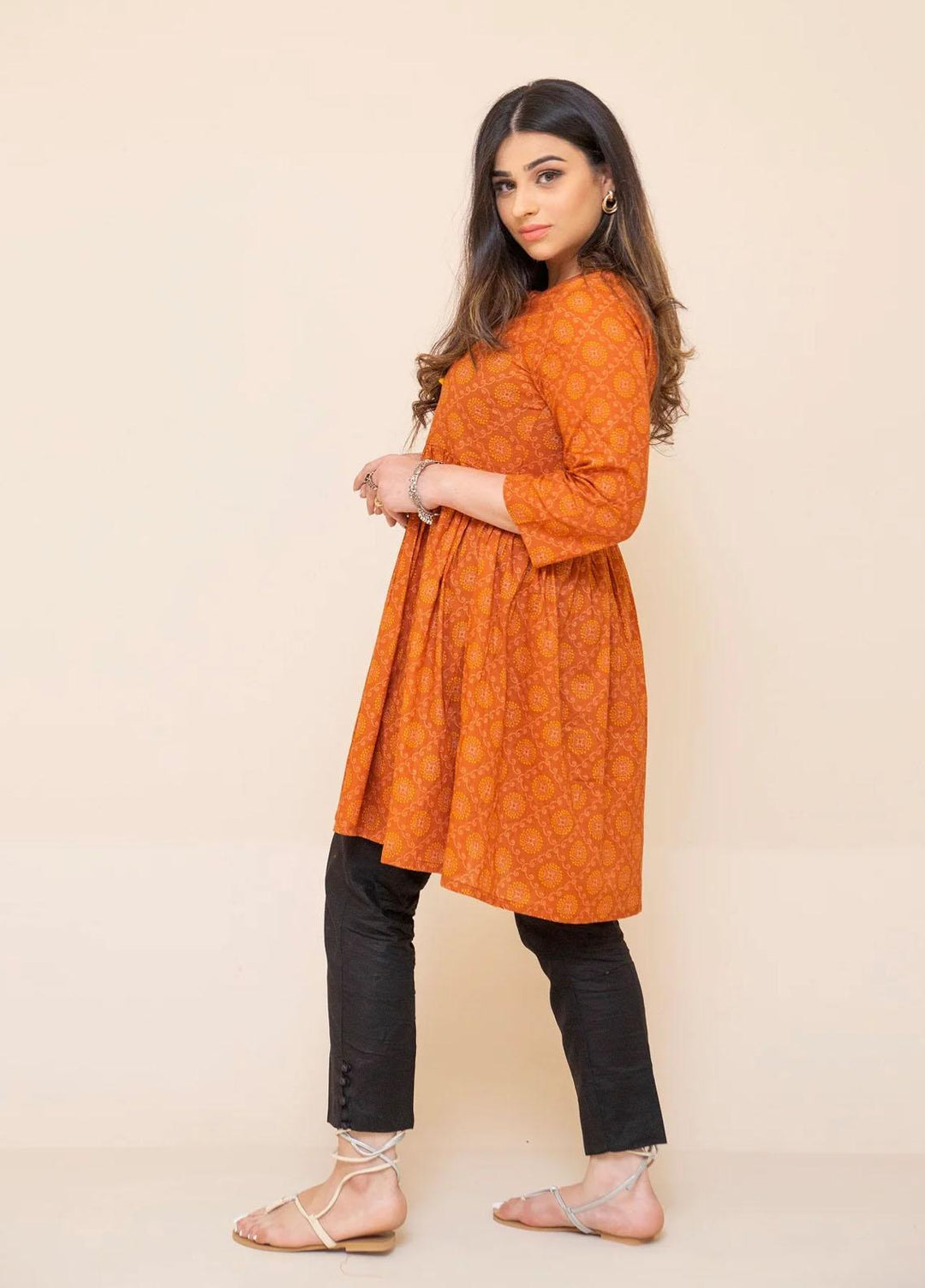 73 Degree East Casual Pret  Lawn Shirt A-994