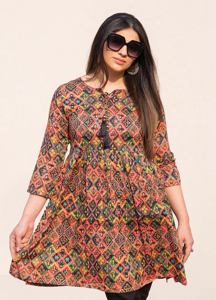 73 Degree East Casual Pret  Lawn Shirt A-993