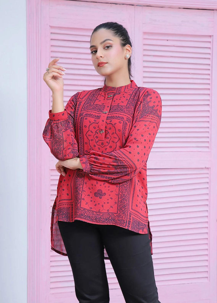 73 Degree  Pret Printed Georgette Top A-965 Bohemian