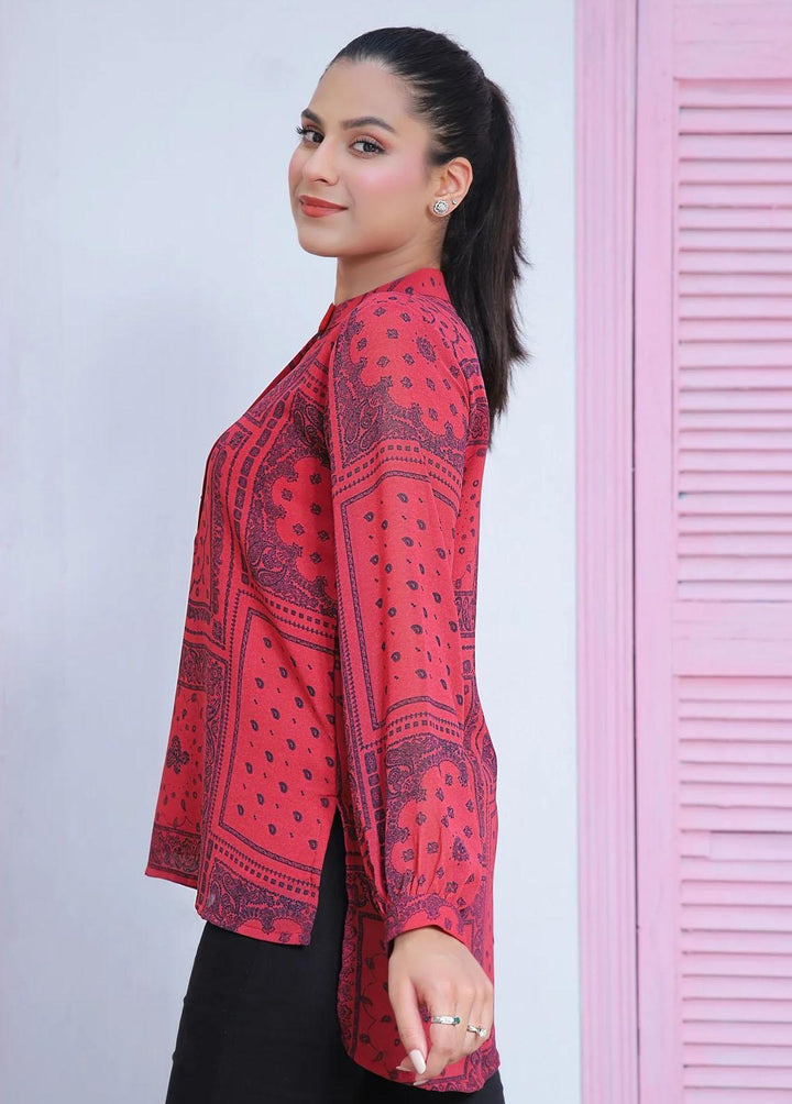 73 Degree  Pret Printed Georgette Top A-965 Bohemian