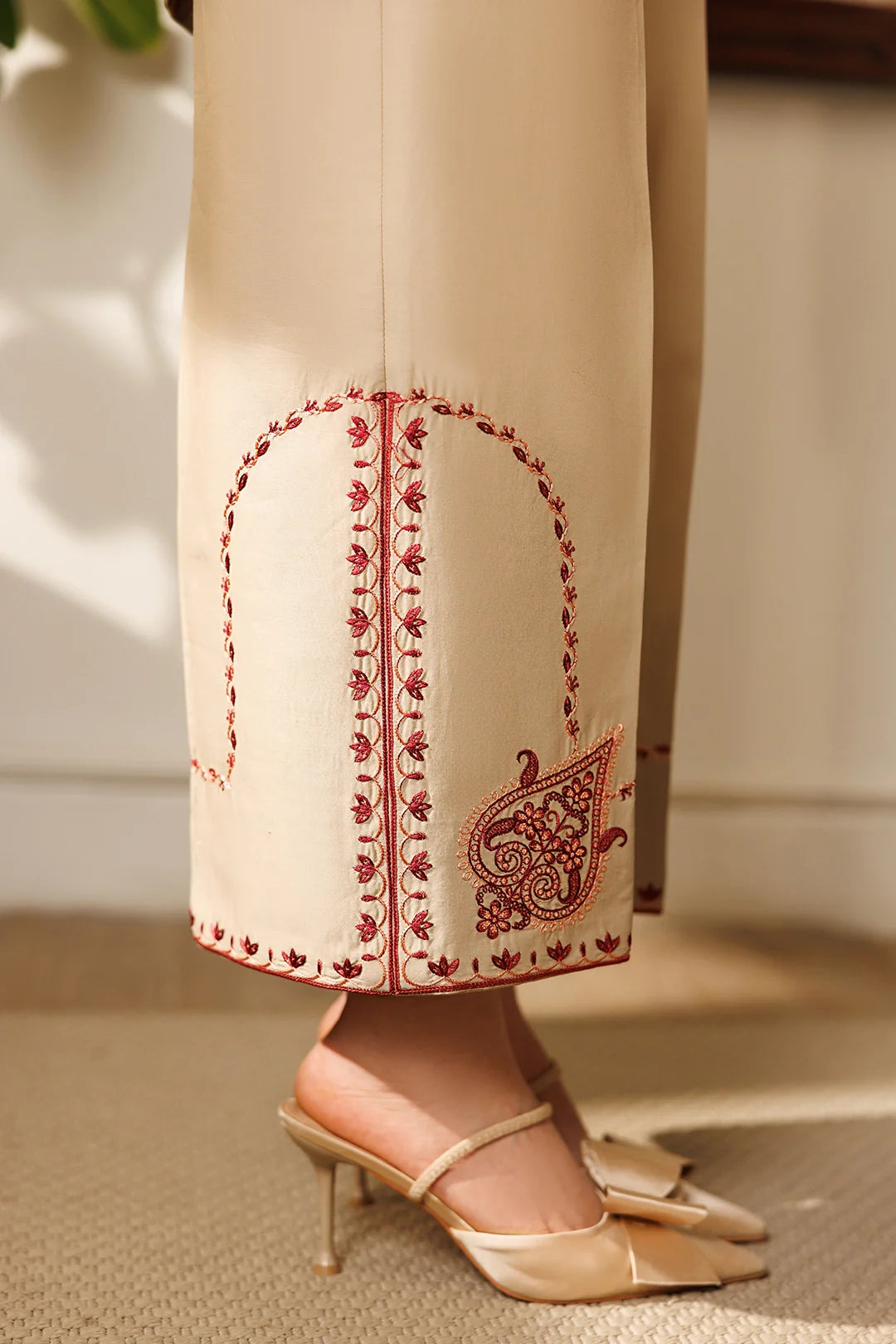 Winter Solstice by Panache Women RTW Embroidered Cotton 3 Piece Anna - Casual Collection