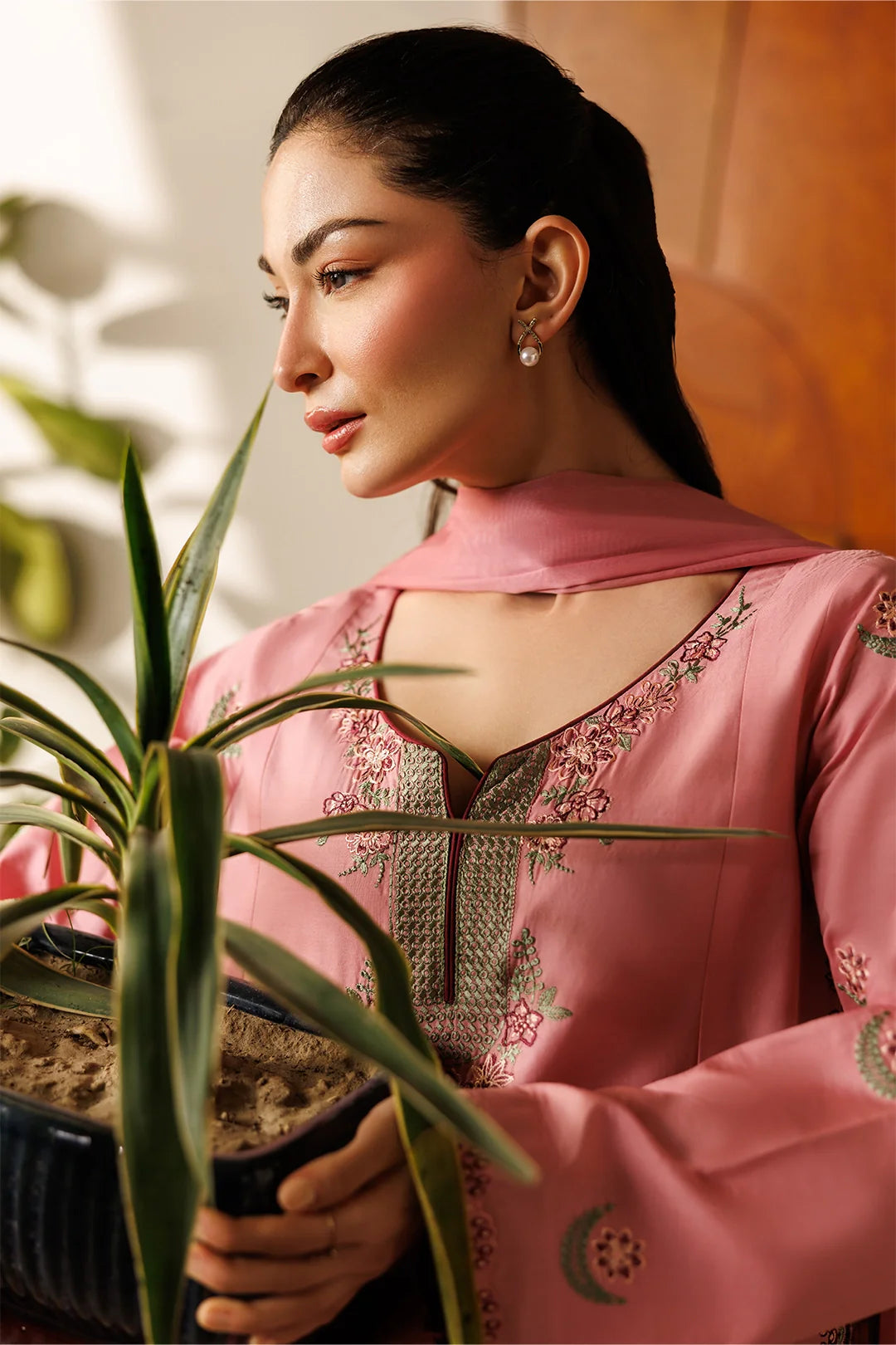 Winter Solstice by Panache Women RTW Embroidered Cotton 3 Piece Vysa - Casual Collection