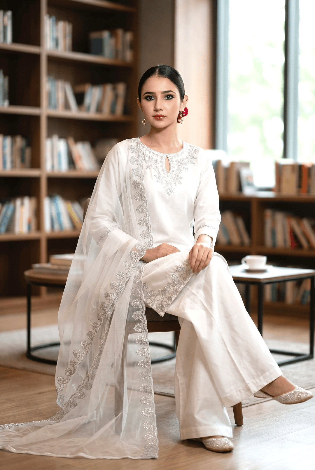 Heritage by Maherposh RTW Embroidered Lawn 3 Piece Suit MASHAL Festive Collection
