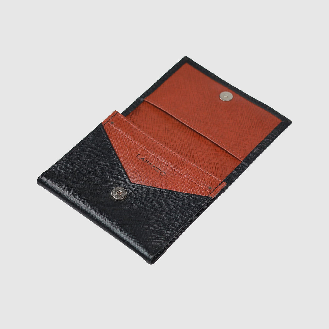 Lafanzo Unisex Leather Envelope Card Holder - Accessories Collection