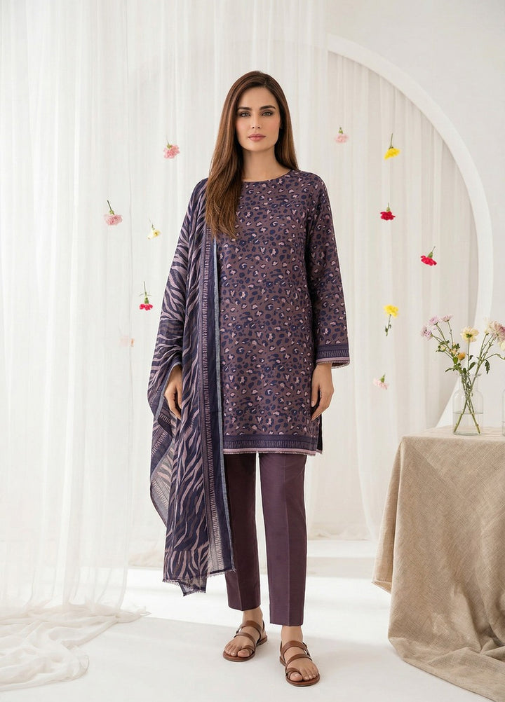 Salina by Regalia Textiles Unstitched Digital Printed Lawn 3 Piece Suit RG26ULSP D7 - Casual Collection