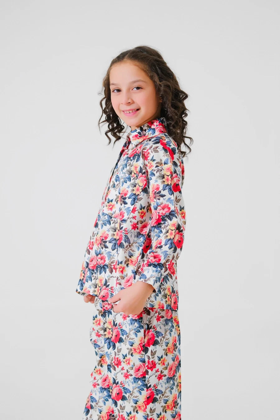 Dhaga Kids Pret Printed Poly lawn 2 Piece Parfait SPD25K02 - Summer Collection