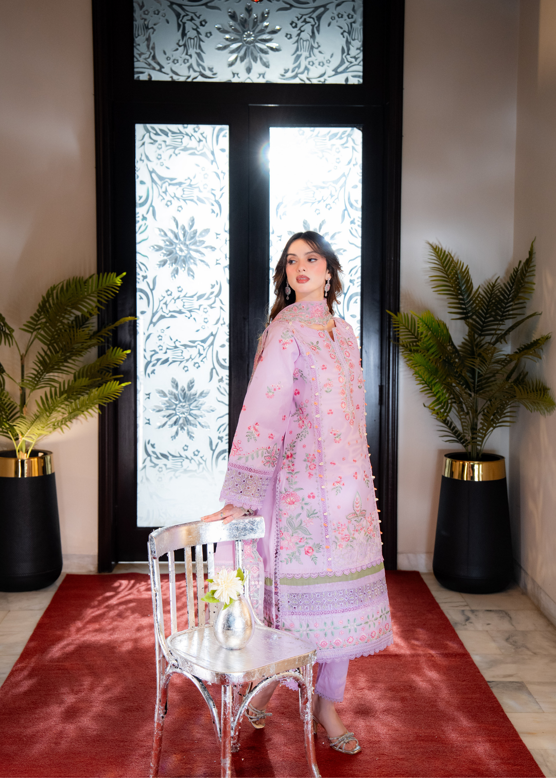 Aria By Meerak RTW Embroidered Lawn 3 Piece Suit Celiane Festive Collection