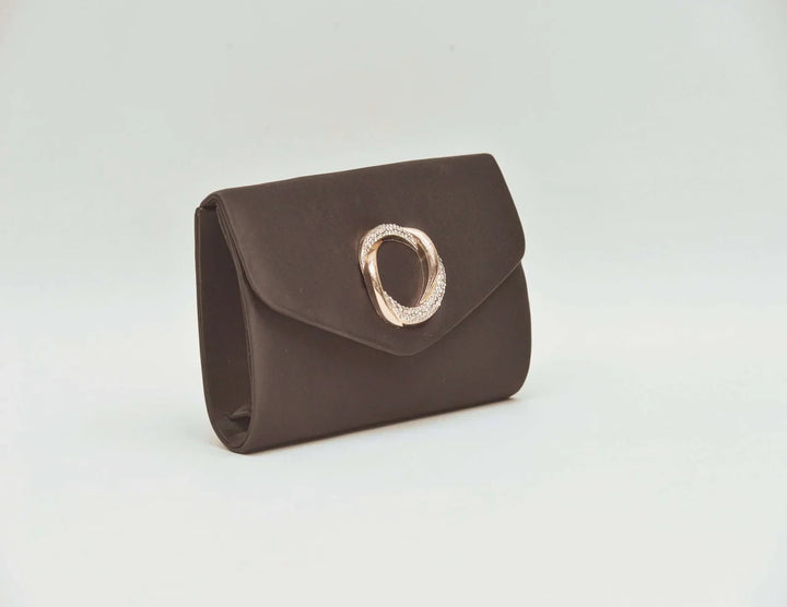 Firdous Clutch Bag Brown - FWB00706