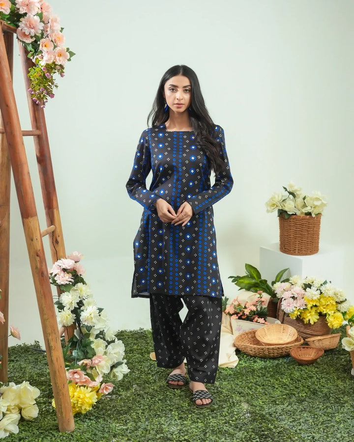 Dhaga Women Pret Printed 2 Piece Lawn Matching Separate FW24DSP0042 - Summer Collection