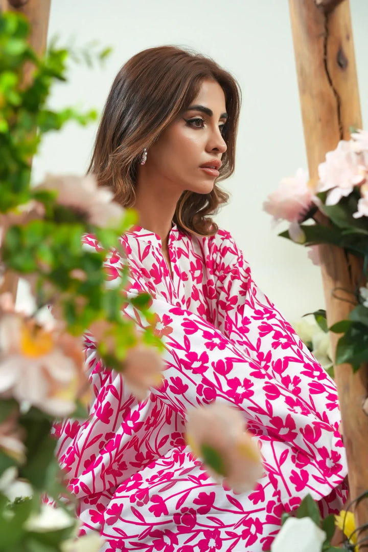 Dhaga Women Pret Printed 2 Piece Lawn Matching Separate FW24DSP0043 - Summer Collection