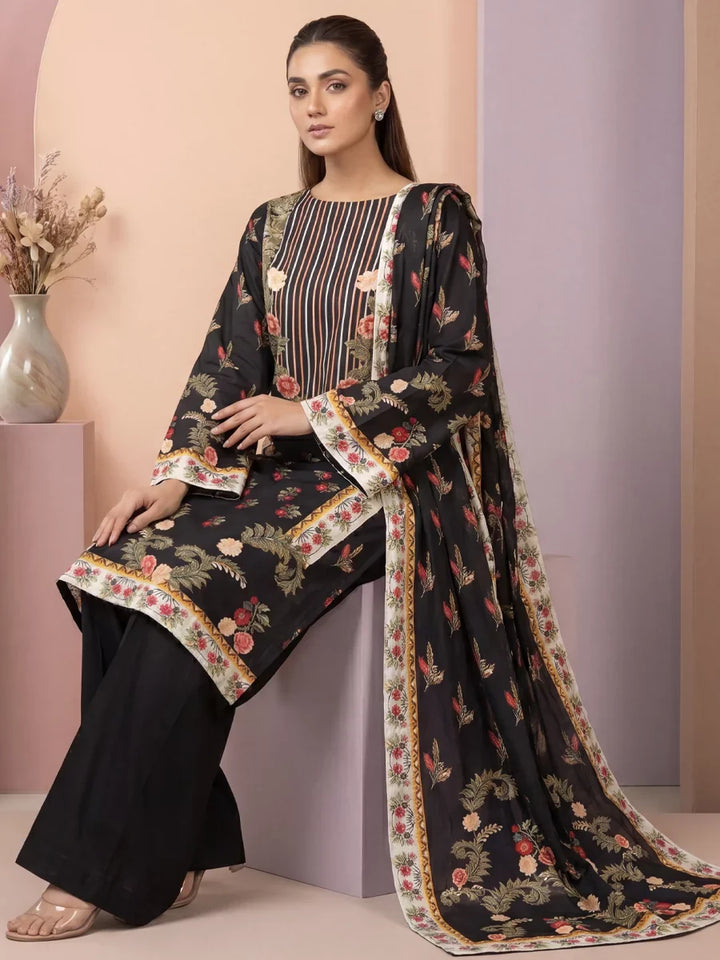 Salitex Women Unstitched Printed Lawn 3 Piece Suit SSW8U3P441 Casual Collection
