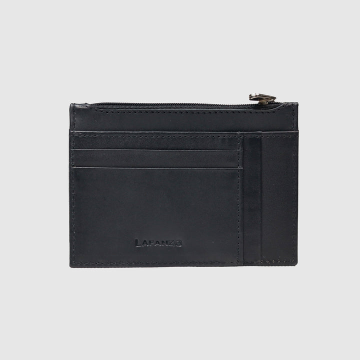 Lafanzo Unisex Leather Regal Zip Card Case - Accessories Collection