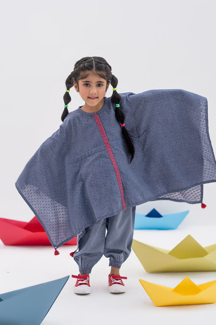 Senorita Kids RTW Blue Casual 2 Piece Suit Denim  KAC-02390 - Winter Collection