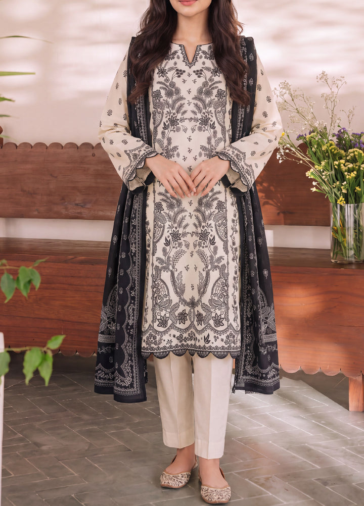 VS Textiles Unstitched Printed Lawn 3 Piece Suit VS26UL D-04 - Casual Collection