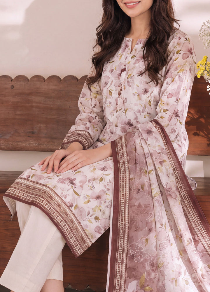 VS Textiles Unstitched Printed Lawn 3 Piece Suit VS26UL D-06 - Casual Collection