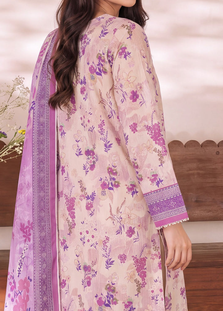 VS Textiles Unstitched Printed Lawn 3 Piece Suit VS26UL D-08 - Casual Collection