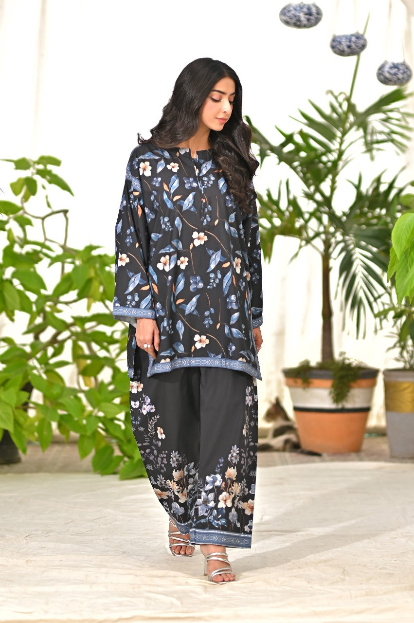 Dhaga Women Pret Printed 2 Piece Soft Crepe Enzo SS25DSP502 - Summer Collection